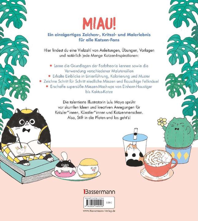 Produktbild 101 supersüsse Katzen-Dinge zeichnen - Schnurrige Miezen zum Zeichnen, Kritzeln, Malen und lustige