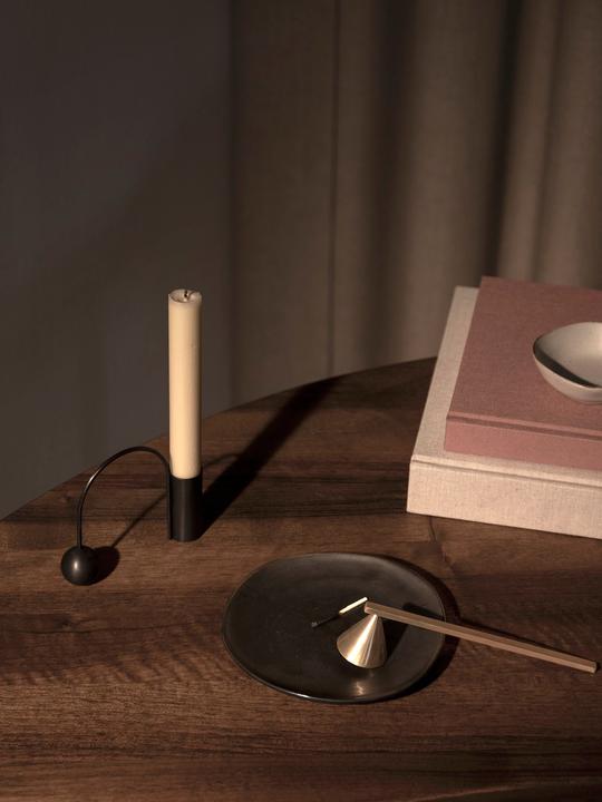 Actual product image Ferm Living Balance Candle Holder (11 x 2.5 x 9.5 cm)