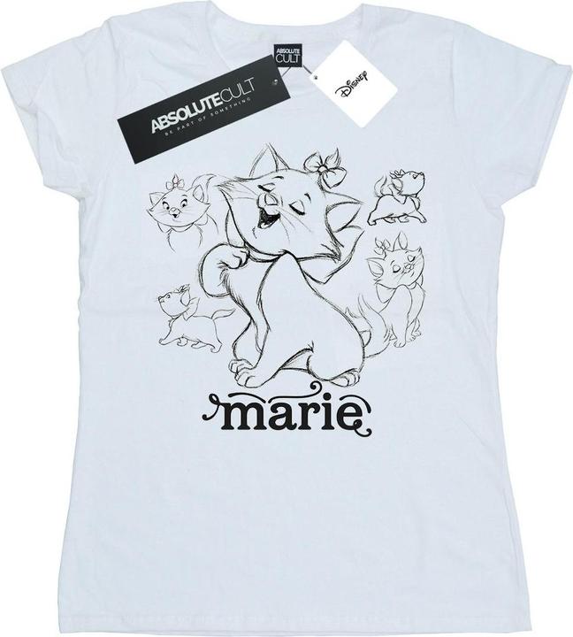 Disney Marie Collage Sketch TShirt (S)