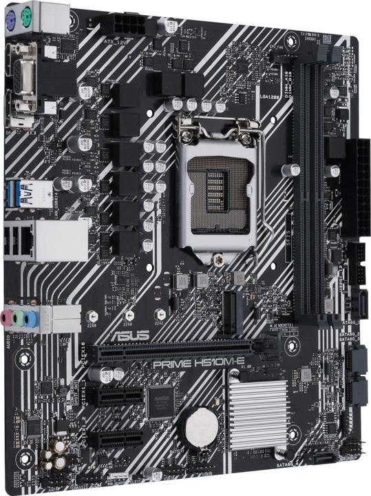 Actual product image ASUS PRIME H510M-E (LGA 1200, Intel H510, mATX)