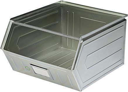 Produktbild kaiserkraft Sichtlagerkasten aus Stahlblech