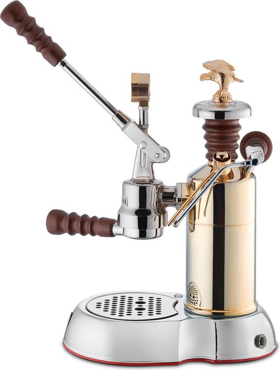 Image du produit La Pavoni LPLESC01EU, Machine à espresso Esperto Competente, Chrome/or (Prise UE)