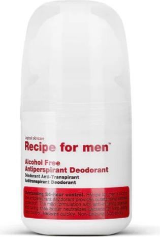 Actual product image Recipe for men Antiperspirant Deodorant (Alcohol Free) (Roll-on, 60 ml)