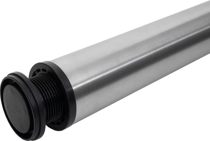 Image du produit Swisshandel24 4x Pied de table, pour bureau Pied de table de salle à manger, 73cm Aspect inox