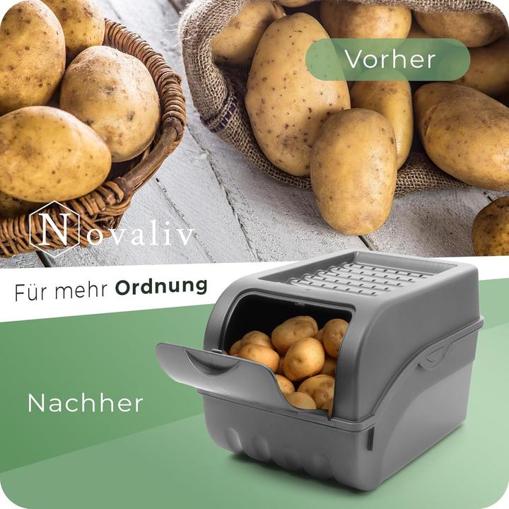 Produktbild Novaliv 2er-Set stapelbare Zwiebelbox (3.50 l)