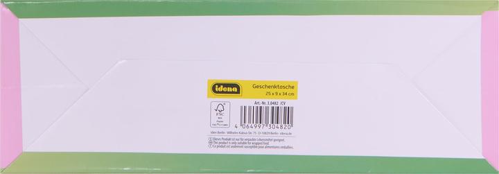 Produktbild Idena Geschenktasche Kinder Motiv Einhorn mehrfarbig 25x34x9cm (Geschenktüte)