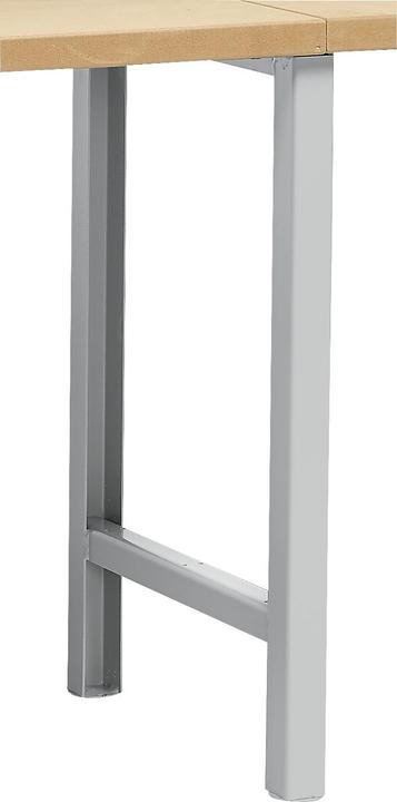 Produktbild Schäfer Shop Pure Fussgestell für Arbeitsplatte, nicht höhenverstellbar + 1x ein Paket Einwegmaske...