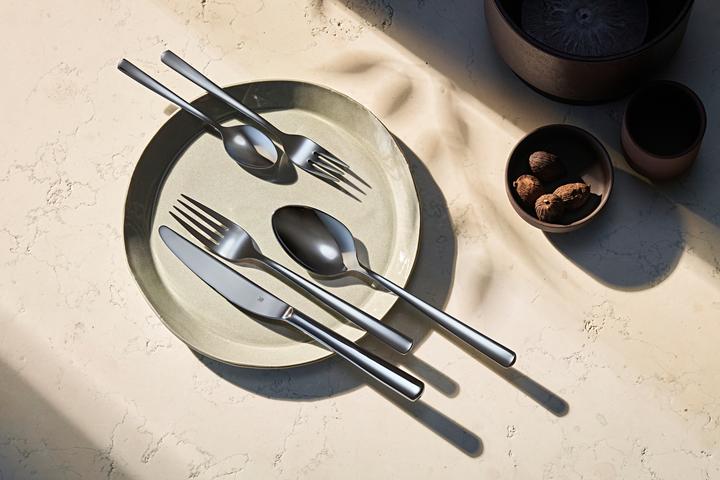 Produktbild WMF Essbesteck Besteckset 6 Personen Philadelphia 30tlg Monobloc Edelstahl 18/10 poliert (30 Stück, Besteck Set)