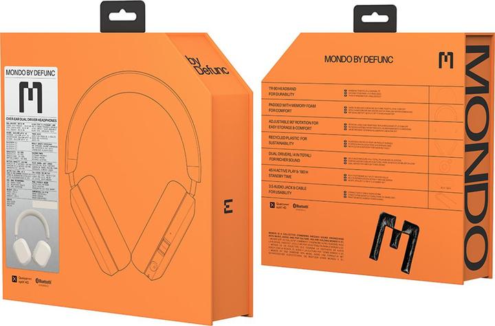 Produktbild Defunc Mondo (NC, 45 h, Kabellos, Kabelgebunden)