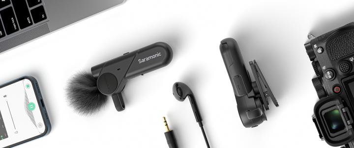 Actual product image Saramonic BTW Wireless Clip-on Microphone