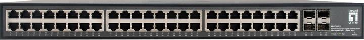 Immagine prodotto LevelOne Switch 48x GE GTU-5211 4x10GSFP+19" (48 Porti)