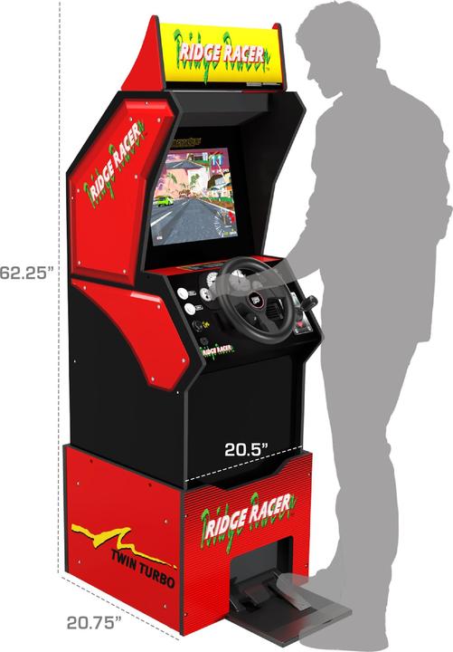 Actual product image Arcade1Up Ridge Racer