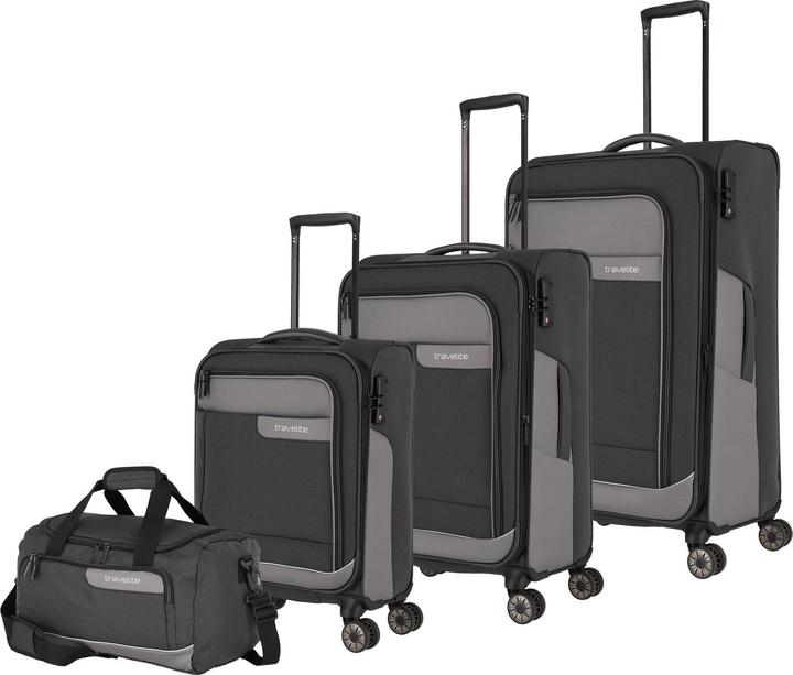 Travelite VIIA 4-Rollen Kofferset 4tlg. (195 l, XL (ab 115l))