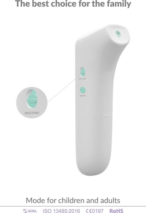 Produktbild Truelife Ir Fieberthermometer Care Q10 BT (Ohr, Stirn)
