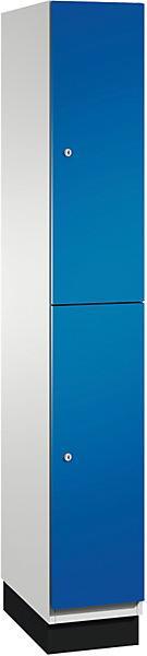 Produktbild C+P CAMBIO Fächerschrank mit HPL-Türen und Garderobenstange (30 cm, 195 cm)