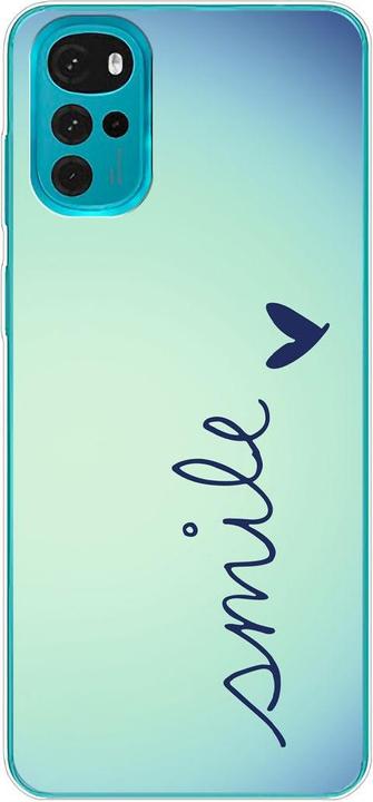 Smile blue