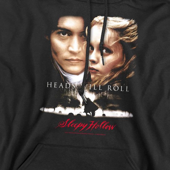 Immagine prodotto Sleepy Hollow Heads Will Roll Felpa con Cappuccio Uomo (L)