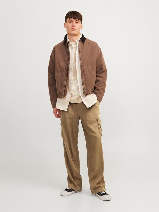Produktbild Jack & Jones Jpstbill Jjnate Linen Blend Cargo Jogger (S)
