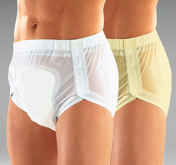 Image du produit Suprima 1250 Slip PVC boutonné sur le côté (Large plus)