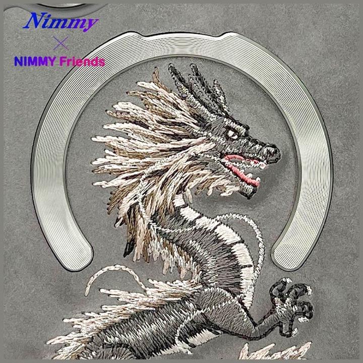 Produktbild Nimmy Dragon MagSafe case for iPhone 16 grey (Apple iPhone 16)