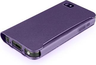 Produktbild Macally Foliotasche für iPhone 5/5S/SE Purple (Apple iPhone 5s, Apple iPhone 5, Apple iPhone SE)