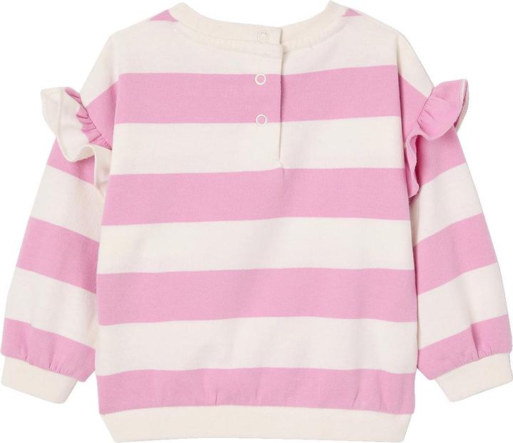 Image du produit Vertbaudet Mädchen Baby Sweatshirt mit Schriftzug und Recycling-Polyester (68)