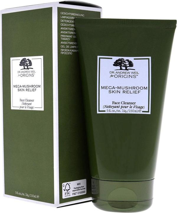 Immagine prodotto Origins Mega-Mushroom Skin Relief Detergente per il viso (Panni pulizia, 150 ml)