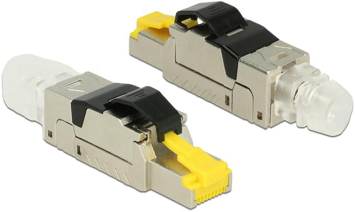 Actual product image Delock Field-wireable RJ45 connector (S/FTP, CAT8.1, 0.06 m)