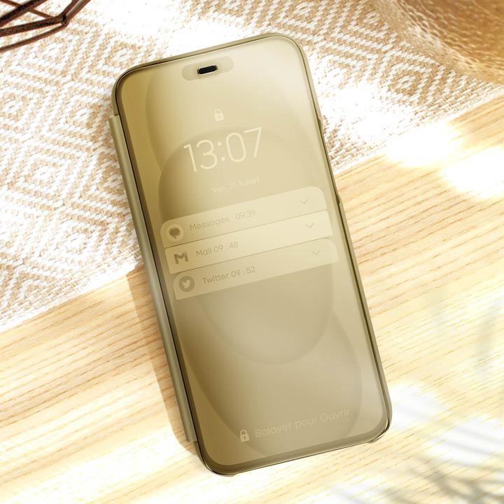 Image du produit Avizar Clear View Standing Cover série (Apple iPhone 15 Pro Max)