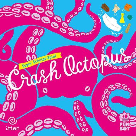 Image du produit Funbot 1026916 - Crash Octopus - Jeu d'adresse pour 1 à 5 joueurs à partir de 7 ans (Allemand)