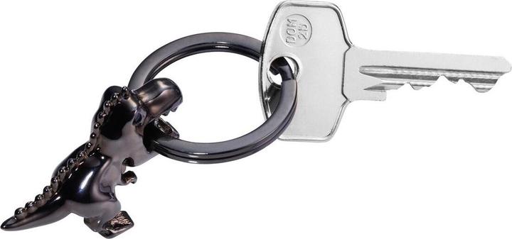 Actual product image Troika K-REX T-Rex key fob, glossy grey