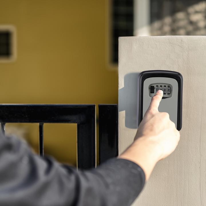 Actual product image Relaxdays Key Safe, 4 Digit Combination Lock