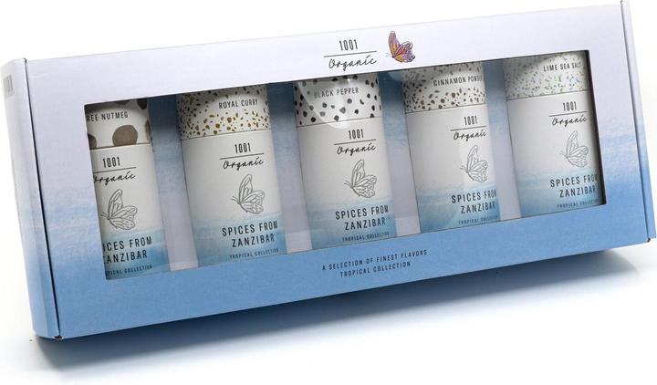 Produktbild 1001 Organic Gewürz Geschenkset Essentials Tropical (220 g)