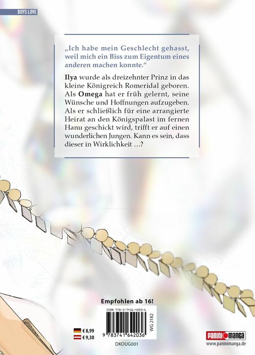 Actual product image Panini Der Omega am Königspalast 01 (German, Fumi Tsuyuhisa, Benjamin Rusch, 2025)