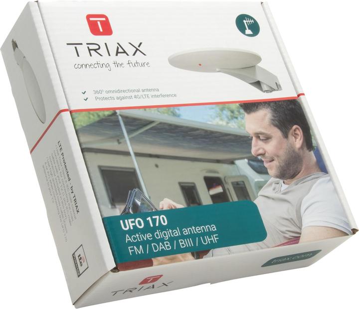 Actual product image Triax UFO 170 - Antenna - Radio - 27 dBi (UHF) (DAB+, UHF, VHF)