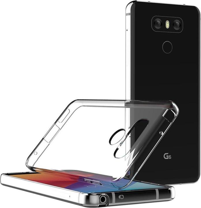 Produktbild König Design LG G6 Hülle Transparent Silikon Case durchsichtige Handyhülle (LG G6)