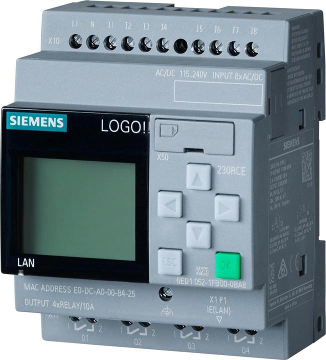 Produktbild Siemens LOGO! 8.3 230RCE Grundgerät