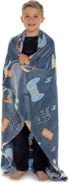 Image du produit AOC RJM Glow In The Dark Couverture en laine polaire (152 x 127 cm)