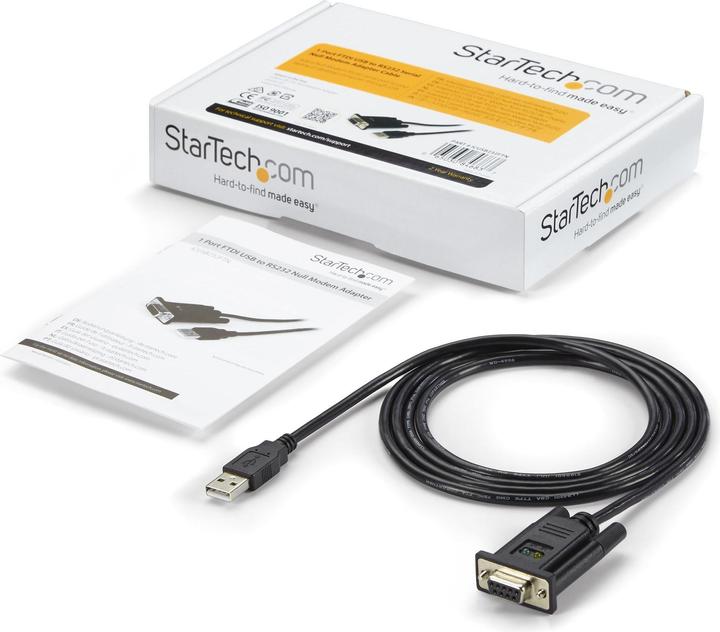 Produktbild StarTech USB To Serial Dce Adapter (1.70 m)