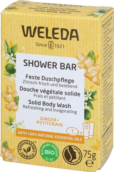 Actual product image Weleda Solid Dus Ging+peti, 75 g