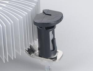 Actual product image Akasa Dual Socket Low Noise PWM CPU Cooler for 775/115X (53 mm)