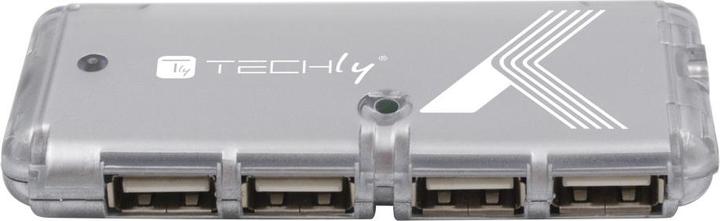 Produktbild Techly USB 2.0 Mini Hub, 4-Port (USB-A, 4 Ports)