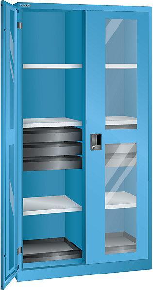 Produktbild Lista Sichtfensterschrank, HxBxT 1950 x 1000 x 580 mm (100 cm, 195 cm)