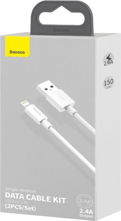 Actual product image Baseus USB A – Lightning (1.50 m, USB 2.0, 10 W)