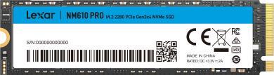 Produktbild Lexar NM610 Pro (1000 GB, M.2 2280)