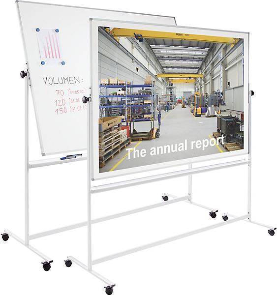 Immagine prodotto eurokraft pro Pannello girevole e reversibile (66 x 187,5 cm)