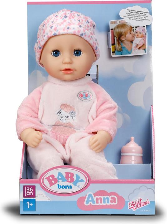Actual product image Zapf Creation BABY born Anna Rosé 36cm