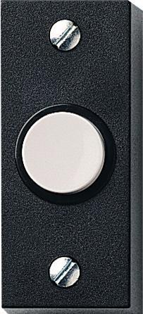 Friedland Klingeltaster Kst sw AP rechteck D824