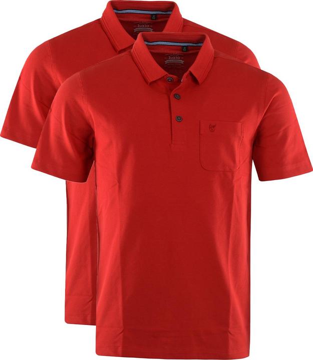 Hajo 2er Pack Pique Poloshirt (58, 3XL)