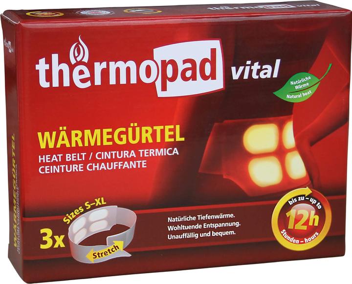 Thermopad Wärmergürtell 3er-Set (3 x, 380 g)